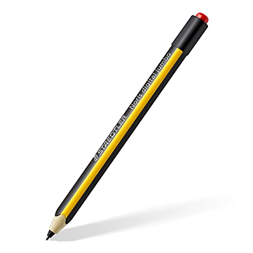 „Erlebe Kreativität neu: Staedtler Noris digital Jumbo 180J 22 – EMR Stylus mit weichem Radierer für Schreiben & Zeichnen! 4.096 Druckstufen, 0.7 mm Spitze. #Staedtler #Stylus #DigitalArt“