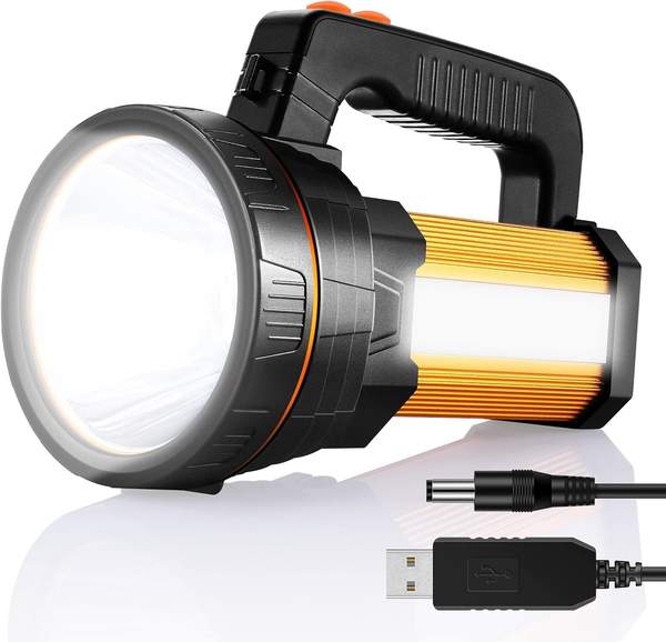 led hand headlight 7000 lumens, rechargeable cree led torch, waterproof camping lantern