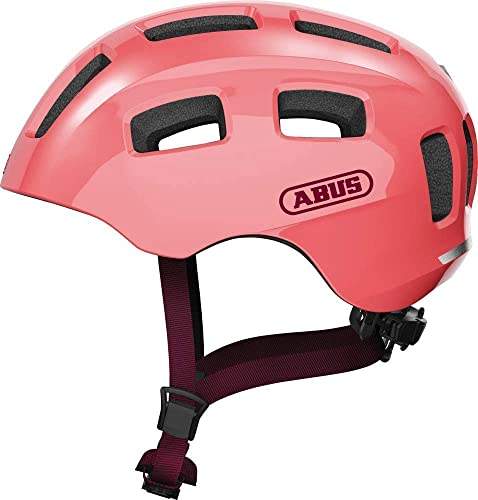 📍 **ABUS Youn-I 2.0 Bicycle Helmet with Light for Children, Teenagers and Young Adults, for Girls and Boys**