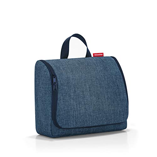 reisenthel kulturbeutel toiletbag XL twist blue, wasserabweisend, mit haken