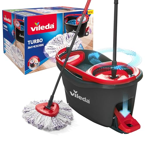 Entdecke das Vileda Turbo 3in1 Komplett Set: Der effektive Wischmopp mit Mikrofaser-Moppkopf & Eimer entfernt 99% der Bakterien! 🚀 Nachhaltig & einfach reinigen! #Vileda #LoveItClean #Wischsystem