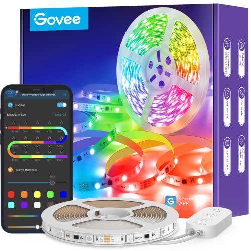 ✨ Verwandle dein Zuhause mit Govee LED Strip! RGBIC LED Streifen 5m mit Musik Sync, Segmentcontrol & 64 Szenenmodus – perfekt für Parties, Schlafzimmer & TV! 🎶🌈 #Govee #LEDStrip #Farbwechsel #SmartHome