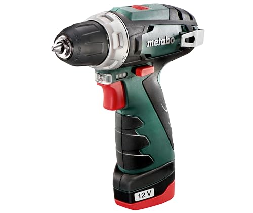 "Entdecken Sie den Metabo PowerMaxx BS Basic Akku-Bohrschrauber 12V – Leistung trifft Design! Mit 2x Li-Ion Akkus, Ladegerät LC 12 und praktischem Koffer. #Werkzeug #Metabo #DIY"