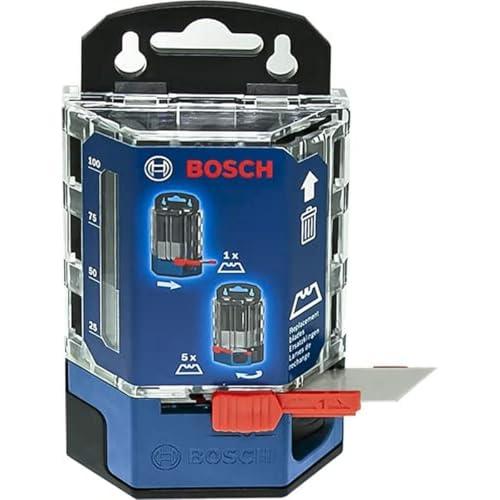 "Upgrade für Ihr Bosch Trapezklingen Messer: 50 Ersatzklingen im praktischen Dispenser! 🛠️🔧 #BoschProfessional #Ersatzklingen #Werkzeugzubehör"