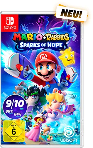 "✨ Entdecke die Magie von Mario + Rabbids: Sparks of Hope für die Nintendo Switch! 🎮🌌 Mach dich bereit für epische Abenteuer und strategische Kämpfe! #NintendoSwitch #Mario #Rabbids"