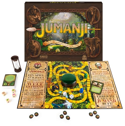 Erlebe das Abenteuer mit Spin Master Games - Jumanji! 🎲🌍 Das actionreiche Familienspiel für 2-4 mutige Entdecker ab 8 Jahren - meistere spannende Challenges! #Jumanji #Familienspiele #Abenteuer