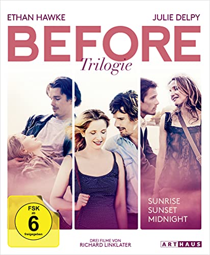 Entdecke die magische „Before“-Trilogie in brillanter Blu-ray-Qualität! 🌅❤️ Erlebe die unvergesslichen Geschichten von „Before Sunrise“, „Before Sunset“ & „Before Midnight“. #Filmkunst #KinoKlassiker