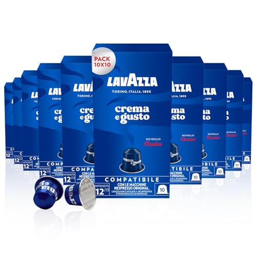 Entdecke Lavazza Crema e Gusto: Der cremige Espresso mit köstlichen Nüssen & Schokoladen-Aromen! 100 Nespresso-kompatible Kapseln für unvergesslichen Genuss! ☕✨ #Lavazza #Espresso #Nespresso #KaffeeGenuss