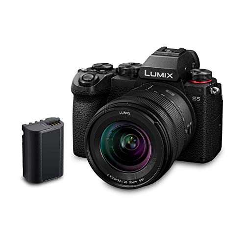 Entdecke die Panasonic LUMIX S DC-S5: Ihre perfekte Vollformatkamera für atemberaubende 4K-Videos! 🚀🌟 24,2 MP, L-Mount, V-Log, staub- und spritzwassergeschützt! 🏞️ #Fotografie #Panasonic #Kamera #24MP #4K #AmazonExklusiv