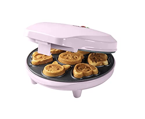 "Verwandle deine Backkünste! 🐾 Bestron Waffeleisen für Mini-Cookies in süßen Tiermotiven 🍪✨ – Backampel, Antihaft, 700W, Rosa #Waffeleisen #Backen #Kekse #Tiermotiven"