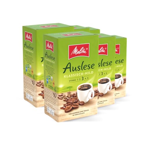 "Entdecke den unwiderstehlichen Geschmack: Melitta Auslese Klassisch-Mild Filter-Kaffee 6 x 500g – Perfekt für Deine Filtermaschine! 🇩🇪☕ #Kaffeegenuss #Melitta #Filterkaffee"