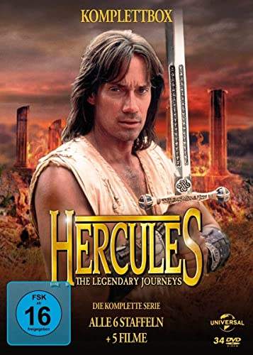 "🌟 Hercules: Die komplette legendäre Reise - Alle 6 Staffeln + 5 Filme auf 34 DVDs! Erlebe das Abenteuer neu! #Hercules #DVD #Fernsehjuwelen #KlassikerJetztSichern"