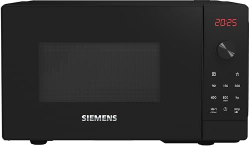 Entdecke die Siemens FF023LMB2 iQ300 Mikrowelle: 800 Watt, 20 L, Türanschlag links und 7 Automatikprogramme! Perfekt für schnelles Kochen! #Siemens #Mikrowelle #Küchentechnik