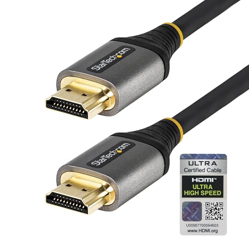 "Entfessle die Grafik mit dem StarTech.com 3m HDMI 2.1 Kabel! 💻✨ Ultra High Speed für 8K 60Hz & 4K 120Hz – Perfekt für HDR10+ & eARC! Verwandle dein Setup! #HDMI #8K #Gaming"