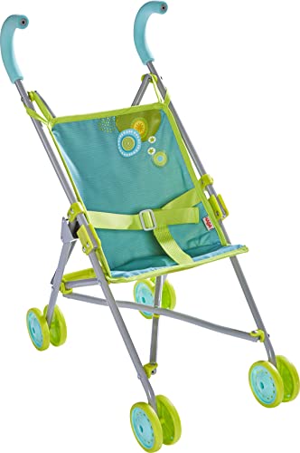 „Entdecke den HABA 306208 Puppenbuggy Sommerwiese – Perfektes Zubehör für kleine Puppeneltern ab 3 Jahren! 🌼🚼 Maße: 25 x 25 x 63 cm. #HABA #Puppenbuggy #Spielzeug“