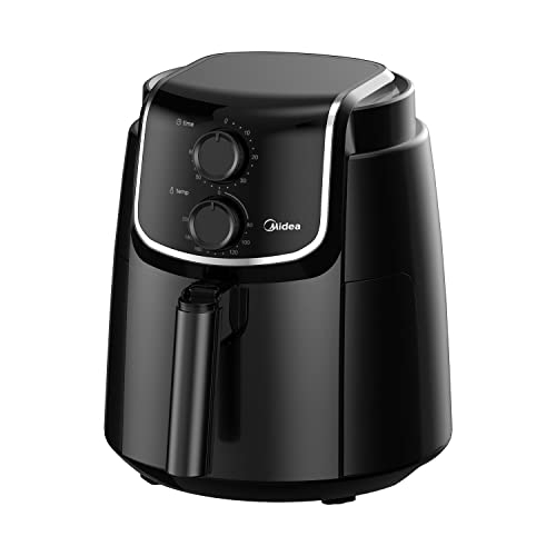 "Entdecke die Midea MF-TN40D2 Airfryer XL: Genuss mit 90% weniger Fett! 🍟✨ 4L Heißluftfritteuse mit Dual Cyclone Technologie, 1500W, 60Min Timer & 200℃ Kontrolle! #Airfryer #GesundEssen #Kochen"