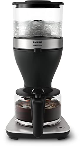 📍 **Philips Drip Coffee Maker - 1.25 Litre Capacity, up to 15 Cups, Boil & Brew, Black/Silver (HD5416/60)**