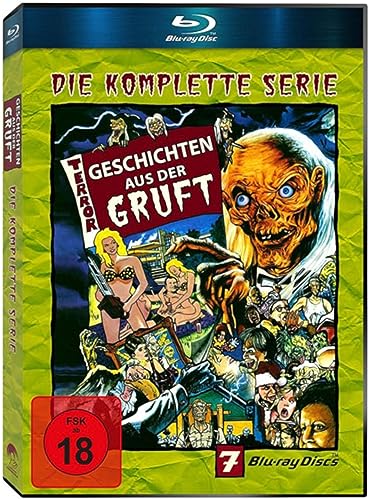 Entdecken Sie die gruseligsten Geschichten aus der Gruft! 🖤 Die komplette UNCUT Edition mit 93 Episoden auf 7 Blu-rays – 2500 Minuten Spannung pur! #TalesFromTheCrypt #BluRay #HorrorSerien