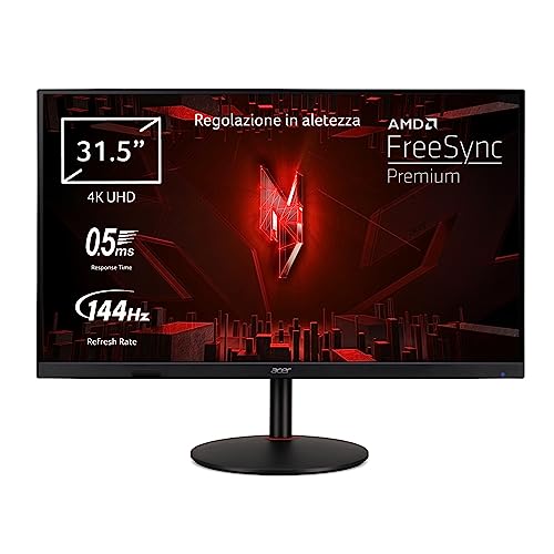 "Erlebe Gaming in einer neuen Dimension! 🎮 Acer Nitro XV322QKKV 31.5 Zoll 4K Monitor - 144Hz, 1ms Reaktionszeit, FreeSync Premium & mehr! #GamingMonitor #4K #AcerNitro"