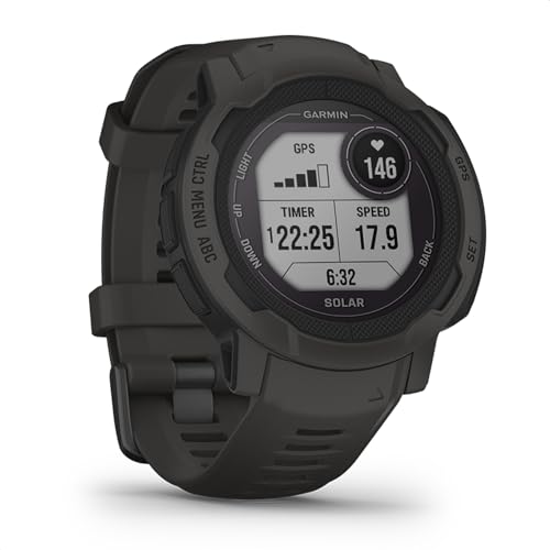 Entdecke die Garmin Instinct 2 Solar – Die ultimative GPS-Smartwatch mit unbegrenzter Akkulaufzeit, 40+ Sport-Apps, Garmin Pay, Trainingsanalyse & mehr! #Garmin #Smartwatch #FitnessTracker #Akkulaufzeit