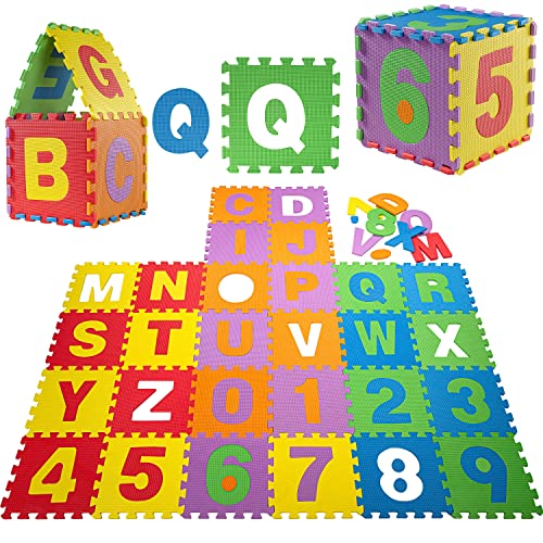 Entdecke die GAMES PLANET XXL Puzzlematte! Set mit 86 Teilen (3,6 m²) – die bunte Spielmatte mit Zahlen & Buchstaben für endlosen Spielspaß! #Kinderspielteppich #Puzzlematte #AlphabetMatte