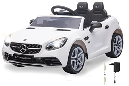 Entdecke den JAMARA 461800 Ride-on Mercedes-Benz SLC! 🚗✨ Leistungsstarker 12V Akku für stundenlangen Fahrspaß, LED-Scheinwerfer und mehr! #RideOn #MercedesBenz #Kinderauto #Spielzeug