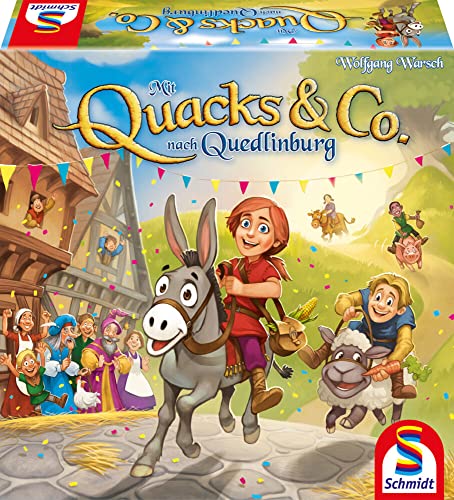 “Entdecke das spannende Kinderspiel: Schmidt Spiele 40630 - Mit Quacks & Co. nach Quedlinburg! Spiele das Kennerspiel des Jahres 2018! 🎲✨ #Quacks #Kinderspiel #Brettspiele”