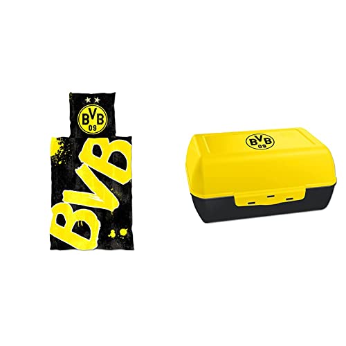 📍 **Borussia Dortmund BVB Bed Linen Glow in the Dark (135 x 200 cm)**