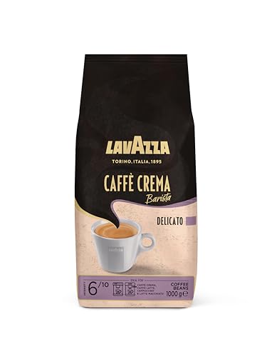 Entdecke Lavazza Caffè Crema Barista Delicato: Perfekte Mischung aus Arabica & Robusta für Deine Espressomaschine! Schokolade- & Kakao-Aromen, ausgewogener Geschmack, Intensität 6/10 – 1 kg Genuss! ☕️✨ #KaffeeLiebhaber #Lavazza #Espressogenuss