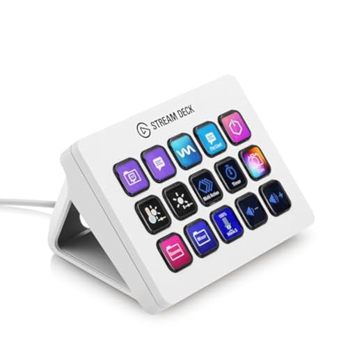 🎮 Hol dir das Elgato Stream Deck MK.2 White! 🚀 Perfekter Studio-Controller mit 15 Makrotasten – jetzt für nur 115€ (statt 165€)! #Streaming #GamerGear #Elgato #Sonderangebot