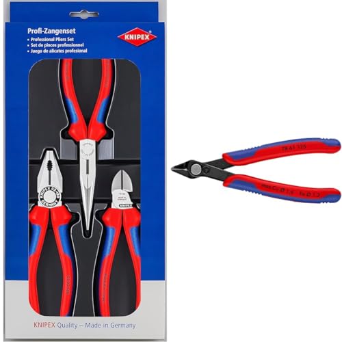 Entdecke das KNIPEX Montage-Paket 00 20 11 & den Electronic Super Knips 78 61 125 – perfekt für präzise Arbeiten! #KNIPEX #Werkzeug #DIY #Montage #Handwerk 💪✨