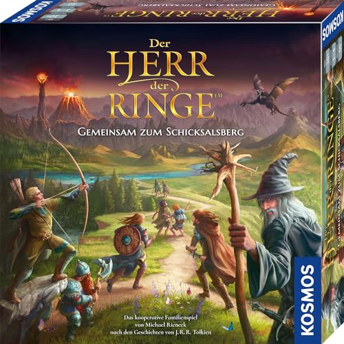 ✨ Abenteuer im Auenland: KOSMOS 682804 - "Der Herr der Ringe - Gemeinsam zum Schicksalsberg"! 🏔️ Kooperatives Familienspiel für 1-4 Spieler ab 10 Jahren! 🌟 #Brettspiel #Familienabenteuer #HerrDerRinge