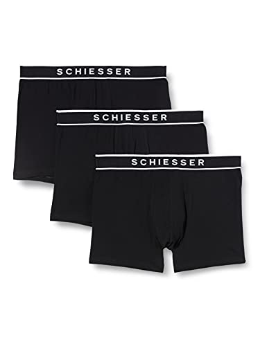 Entdecke den Komfort der Schiesser Herren 3 Pack Boxershorts! 🌱 95/5 Bioqualität, stilvolles Schwarz, Größe 4XL EU – ideal für Anspruchsvolle! #Schiesser #Boxershorts #BioMode #Männermode