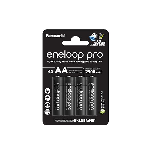 ⚡️ Top Deal: 4x Panasonic eneloop Pro AA für nur 13,49€ (statt 19€)! 💡 2500 mAh & 500 Ladezyklen – Nachhaltige Energie für dein Zuhause! #Panasonic #eneloop #Akku #Sparen