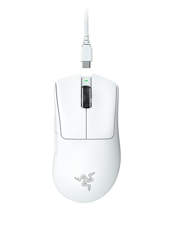 📍 **Razer DeathAdder V3 Pro Lightweight Wireless Ergonomic Esports Mouse (64g Lightweight Design, Focus Pro 30K Optical Sensor, Mouse Switch Gen-3, HyperSpeed Wireless) White**