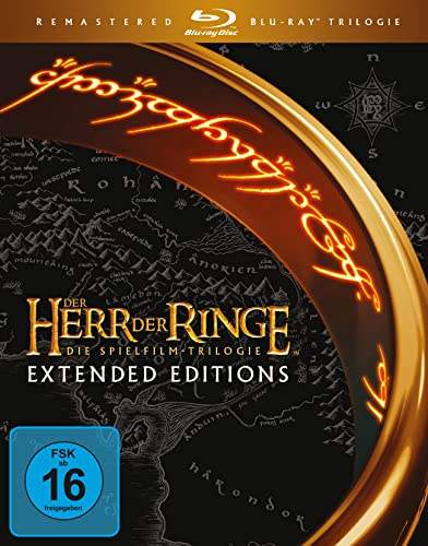 🧙‍♂️🎥 Sichern Sie sich die legendäre "Der Herr der Ringe: Extended Edition Trilogie" auf Blu-ray für nur 16,97€ (statt 24€)! Ein Muss für jeden Fan! #HerrDerRinge #BluRay #FilmSchatz