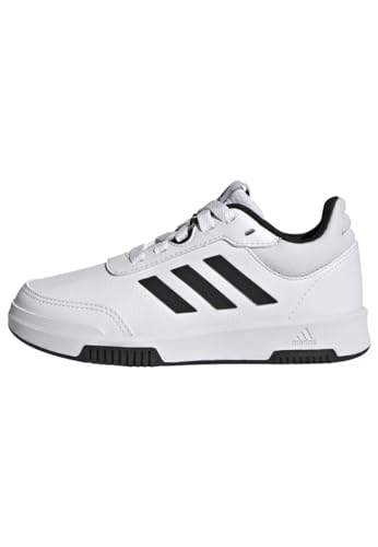 „Entdecke die adidas Unisex Tensaur Sport Training Lace Shoes in Cloud White/Core Black - Ideal für Läufer! Größe 38 EU. #Laufschuhe #adidas #SportStyle #Fitness“