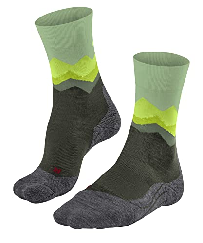 "Entdecken Sie Komfort: FALKE Damen Wandersocken TK2 Explore Crest W – Antiblasen & dicke Wolle in Grün (Herb 7754) für Trekking & Outdoor-Abenteuer! 🥾✨ #Wandersocken #Outdoors #FALKE"