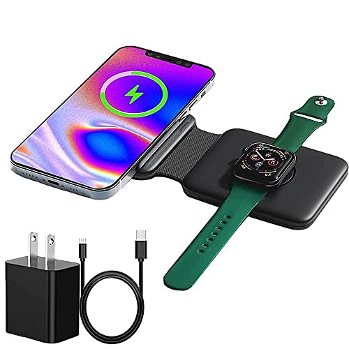 "Entdecke die 3 in 1 Wireless Charger Station: Magnetische Induktionsladestation, faltbar & superschnell! Perfekt für iPhone 13/12/11 – inkl. QC3.0 Adapter! #WirelessCharger #iPhone #FastCharging"