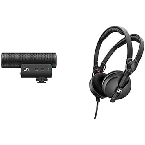 "Entdecke das Sennheiser MKE 400: Professionelles Richtrohrmikrofon für DSLR & Mobilgeräte + die exklusiven HD 25 Special Edition Kopfhörer! #Sennheiser #MKE400 #Kamerazubehör #AudioExperten"