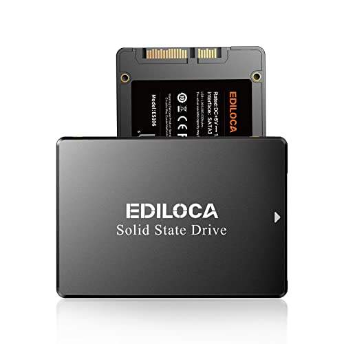 „Ediloca SSD 128GB – Superschnelle 2.5" SATA III Festplatte für Laptop & PC! 🚀 Bis zu 550MB/s, 3D NAND TLC – Erlebe unvergleichliche Geschwindigkeit! 🖥️💨 #SSD #Upgrade #PCPerformance“