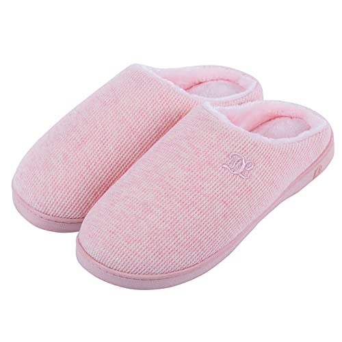 "🥿 Kuschelige DL Hausschuhe Damen in Rosa – Plüschige Rückstellschaum Pantoffeln für warme Füße im Winter! Rutschfest & gefüttert für ultimativen Komfort! #Slippers #Winter #Hausschuhe36/37"