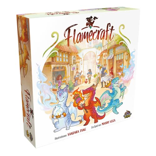 🚀 Entdecke Cardboard Alchemy: Das magische Familienspiel "Flamecraft"! 🔥 Für 1-5 Spieler ab 12 Jahren, 60 Minuten Spielspaß! 🌈 Mehrfarbig & bunt! #Brettspiel #Familienspiel #Flamecraft #CardboardAlchemy