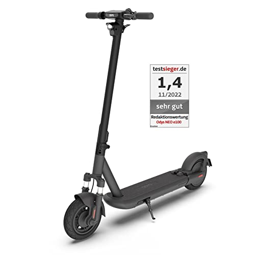 Entdecke den Odys NEO e100: Faltbarer E-Scooter mit App, Straßenzulassung & 100 km Reichweite! 🚀 Stabilität bis 140 kg, 10" Luftreifen, duales Bremssystem! #EScooter #Mobilität #Nachhaltig