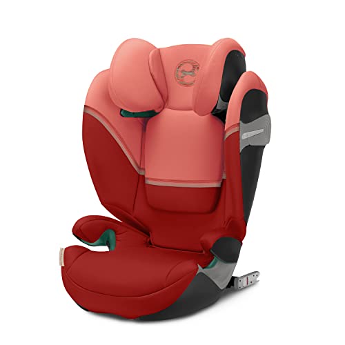 "Entdecke den CYBEX Gold Kindersitz Solution S2 i-Fix in Hibiscus Red! Sicher für Kinder von 3-12 Jahren (15-50 kg), passend für Autos mit & ohne ISOFIX. 🚗❤️ #Kindersitz #Sicherheit #CYBEX"