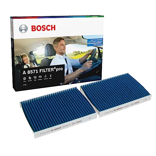 "🌟 Bosch A8571 Innenraumfilter FILTER+pro: Antibakterieller Schutz gegen Gerüche, Viren, Schimmel & Allergene! 💨 Saubere Luft für Ihr Auto! #Bosch #Innenraumfilter #GesundeLuft"