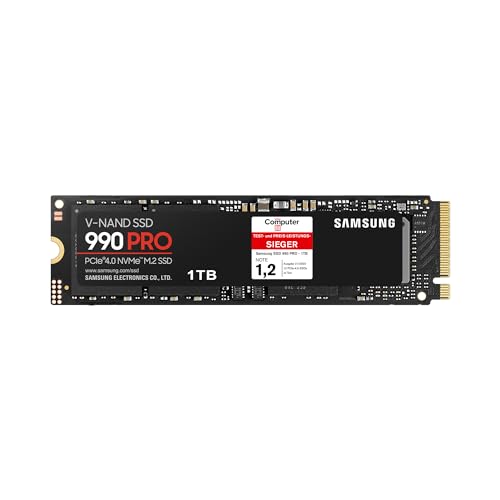 "Entfessle die Leistung: Samsung 990 PRO NVMe M.2 SSD 1TB – Blitzschnelle 7.450 MB/s Lesen, 6.900 MB/s Schreiben! Ideal für Gaming & Videobearbeitung! #SamsungSSD #Gaming #Videobearbeitung"