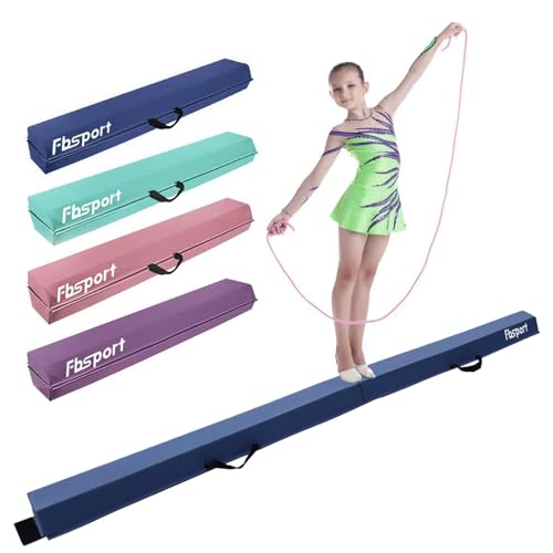 „FBSPORT 300 cm Faltbarer Schwebebalken für Kinder – Optimal fürs Zuhause! 🏋️‍♂️ Ideal für Turntraining, rutschfester Boden & praktische Tragetasche! #Gymnastik #Turnen #Fitness“