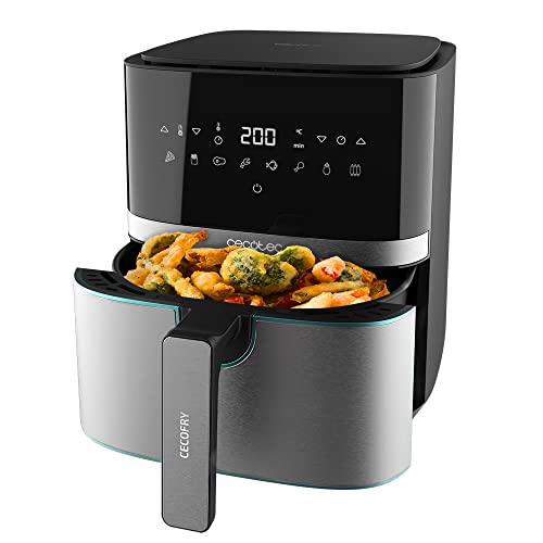 "Genuss ohne Reue! Entdecken Sie die Cecotec Heißluftfritteuse 5,5 L Cecofry Full Inox 5500 Pro – Digitale Ölfreie Fritteuse mit 8 Modi & PerfectCook-Technologie! #Heißluftfritteuse #Cecotec #GesundeErnährung"