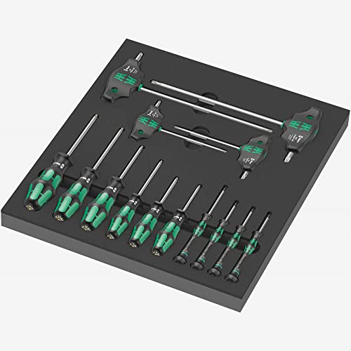 "Optimale Ordnung für Schraubendreher: Wera 9712 TORX® HF Set mit Schaumstoffeinlage – 14-teiliges Profi-Werkzeug für jede Werkstatt! 🛠️ #Wera #Schraubendreher #TORX #Werkzeug"